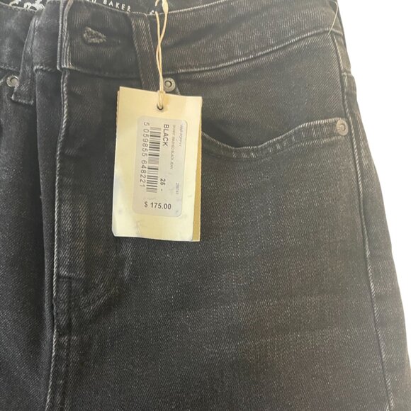 Ted Baker London. Women's black skinny jeans. Size 25. Made in Turkey. - Picture 3 of 6